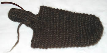 Filling in the heel
