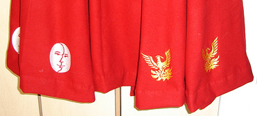 detail- Livia's cloak