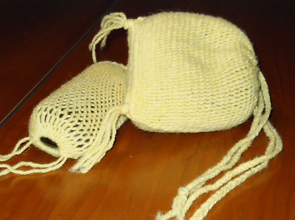 Yellow sprang pieces